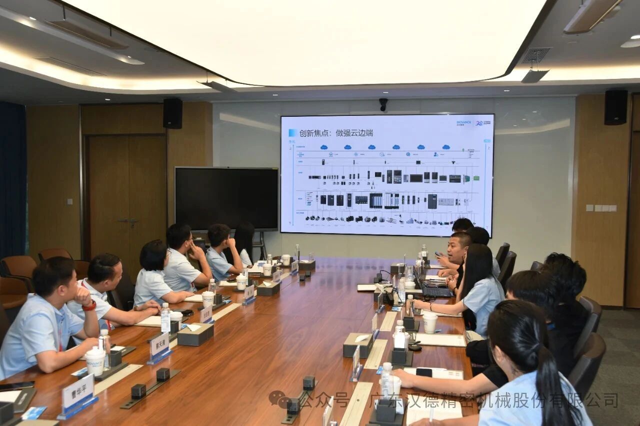 Hande was invited to visit Huichuan Technology's Shenzhen headquarters for an exchange, jointly exploring the path of product innovation and digital development!
