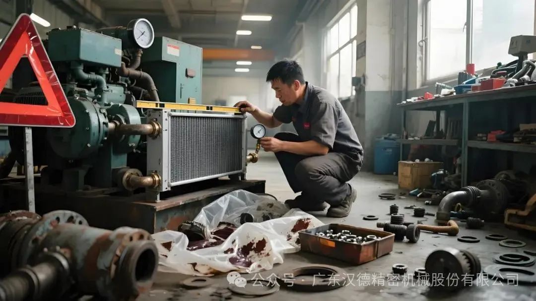 Screw Air Compressor Cooling System Maintenance Guide: From Principles to Hands-On Tips—All Practical Advice